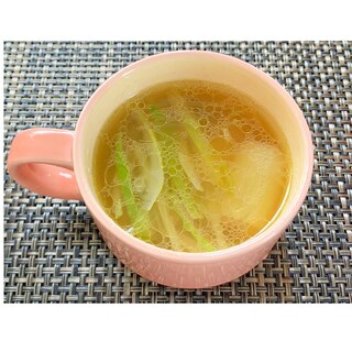 簡単！ねぎたっぷりスープ